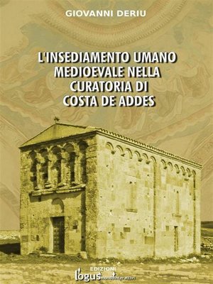 cover image of L'insediamento umano medioevale nella curatoria di Costa de Addes